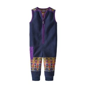 NWT Patagonia 4T Patched Synchilla Jumpsuit